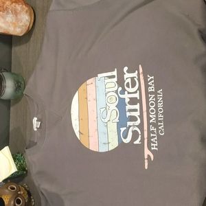 Gray/grey sweatshirt crewneck. Women's small